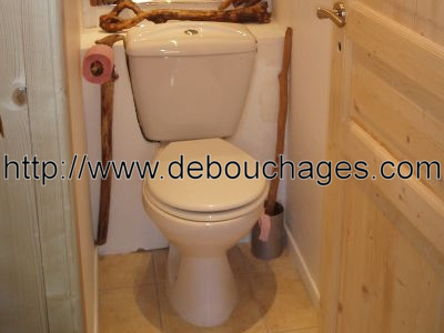 Toilette bouché